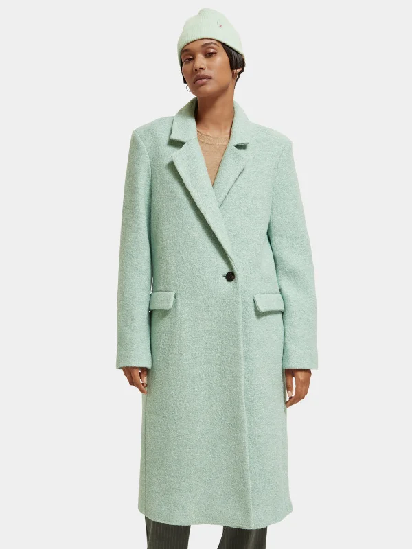 Single-breasted boucle coat Artistic Women's Avant - 