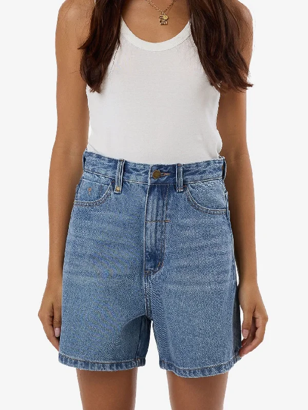Koko Short - Dark Dust Blue Confident Women's Power
