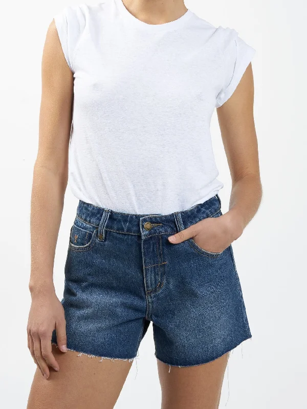 Kelsey Short - Roadhouse Blue Edgy Women's Punk