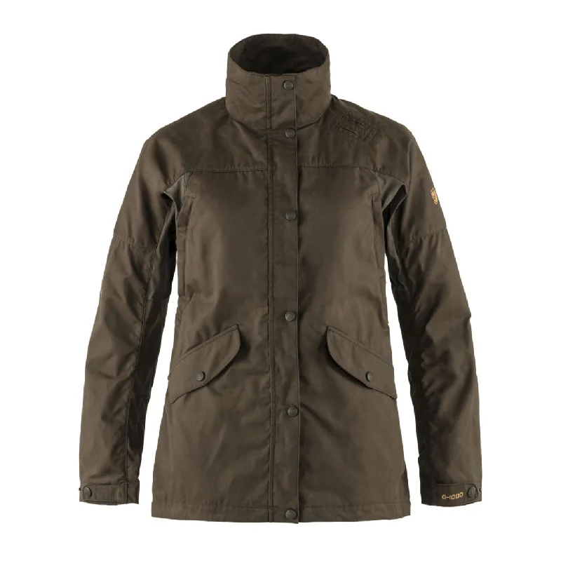 Fjallraven Womens Forest Hybrid Jacket Dark Olive Dapper Women's 1920S