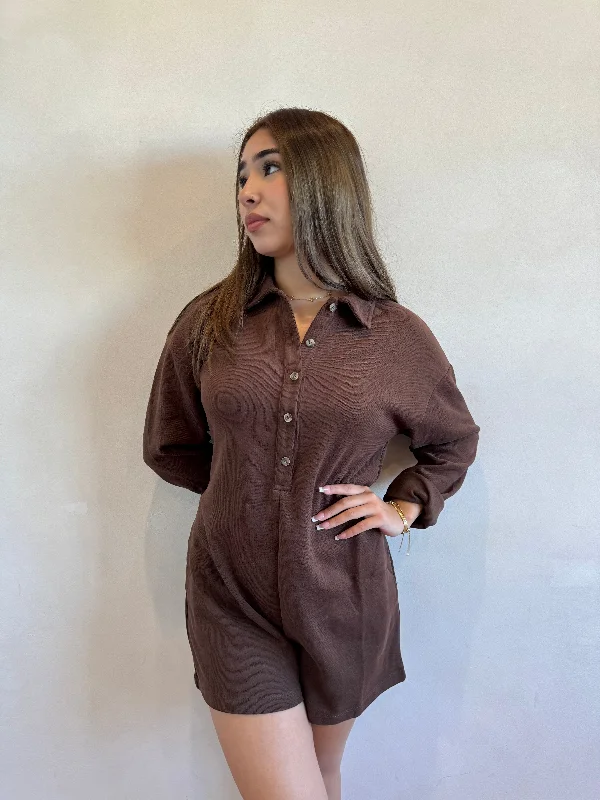 Carmen Chocolate romper Sporty Women's Tennis