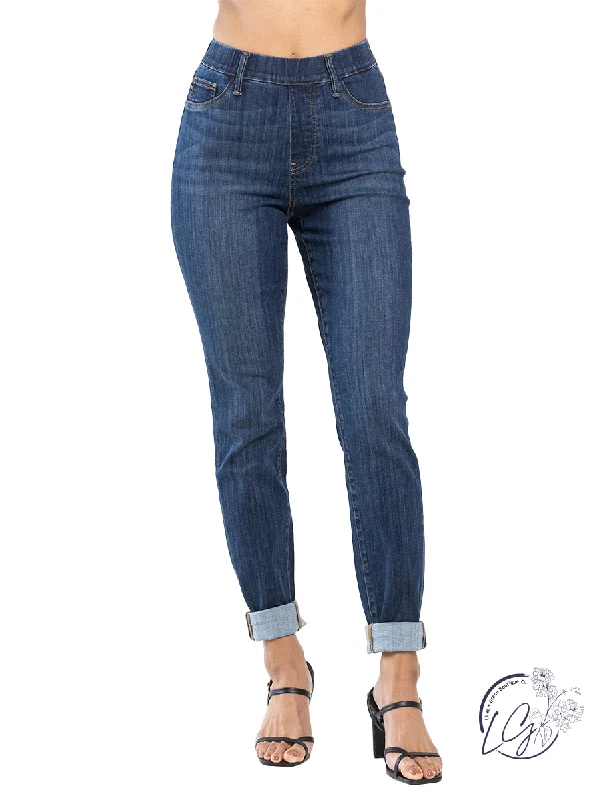 Naomi High Waist Pull On Jeans By Judy Blue Contemporary 
