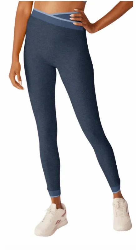 Spacedye In The Mix Legging In Nocturnal Navy Modern Women's Tech