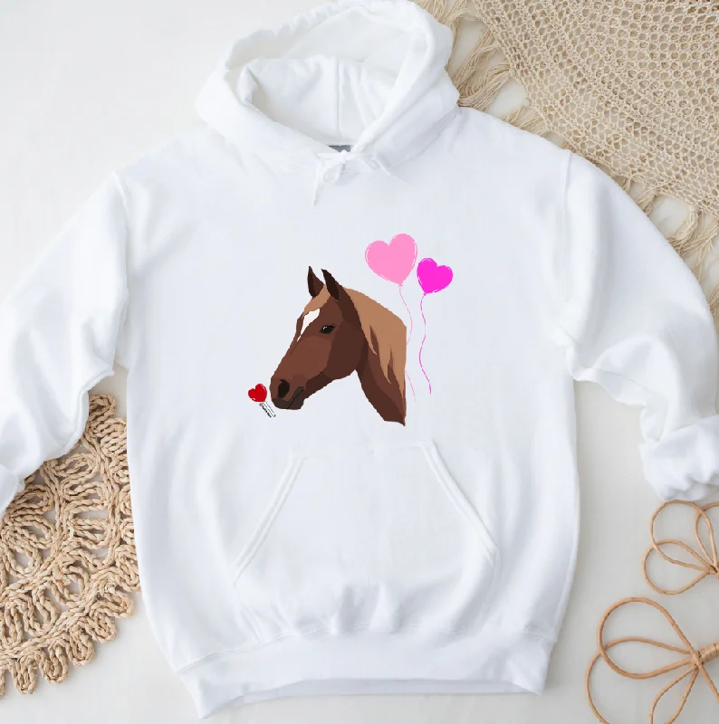 Love Struck Horse Hoodie (S-3XL) Unisex - Multiple Colors! Country