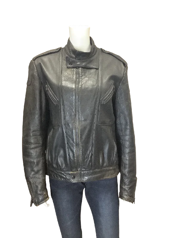 Harley Davidson Women's Bomber Jacket Brown Size: 40