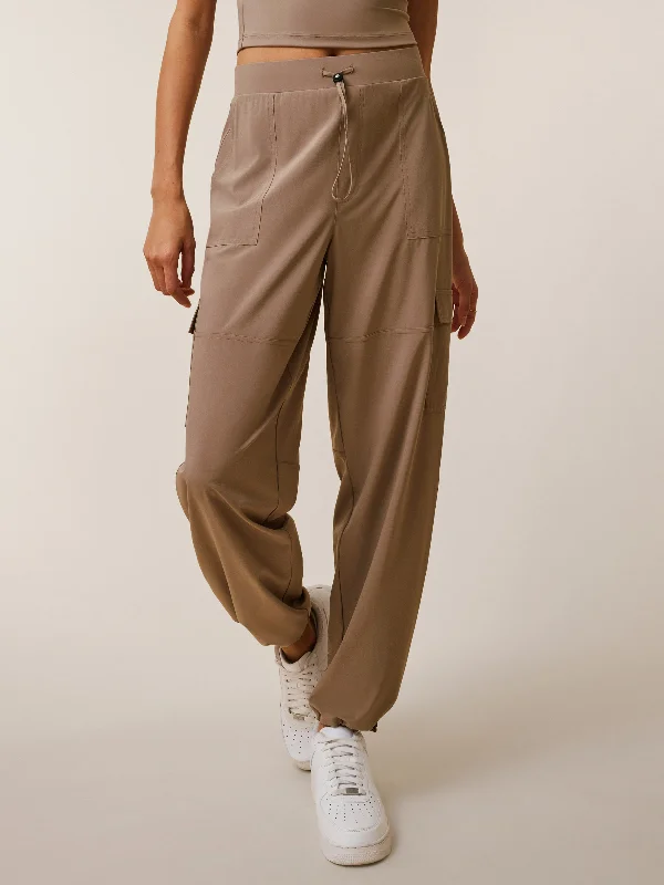 Ashe Cargo Jogger British Gentlewoman Style