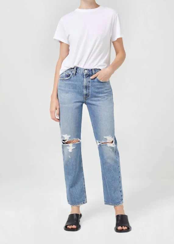 Mia Straight Jean In Rule Refined Women's Classic 