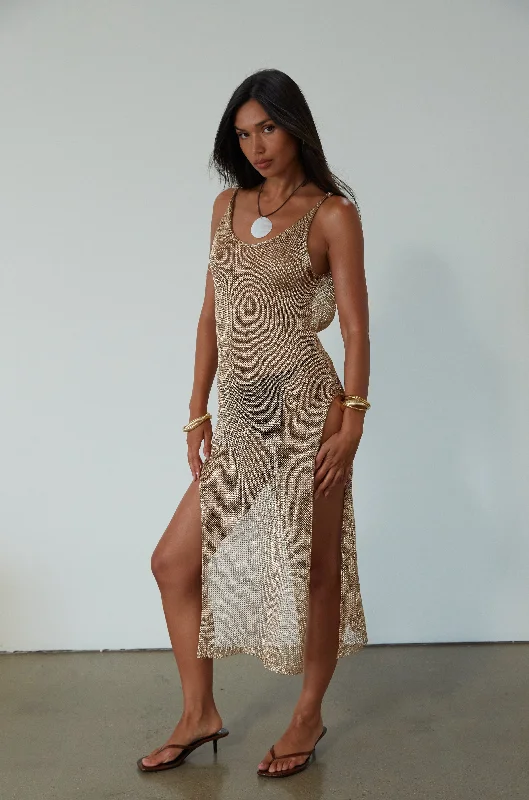 Shine On Maxi Dress Dapper Women's 1920S