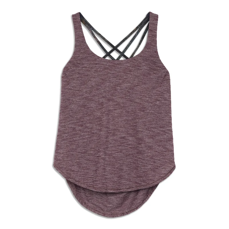 Free To Be Serene 2 In 1 Tank Top - Resale