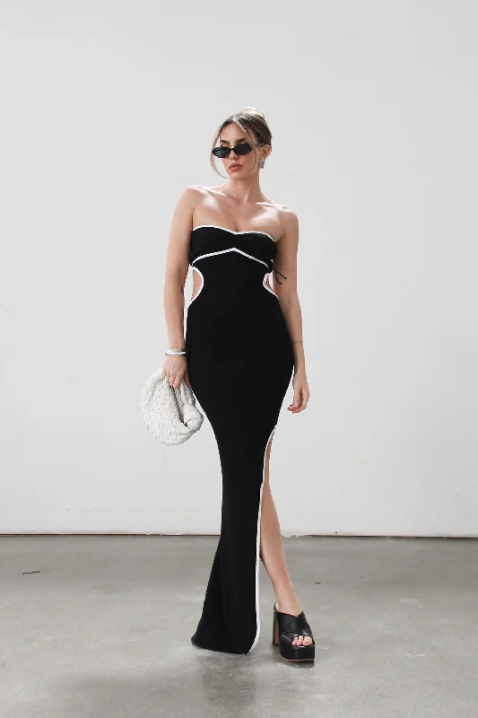 Nite Out Maxi Dress Elegant Women's Formal 