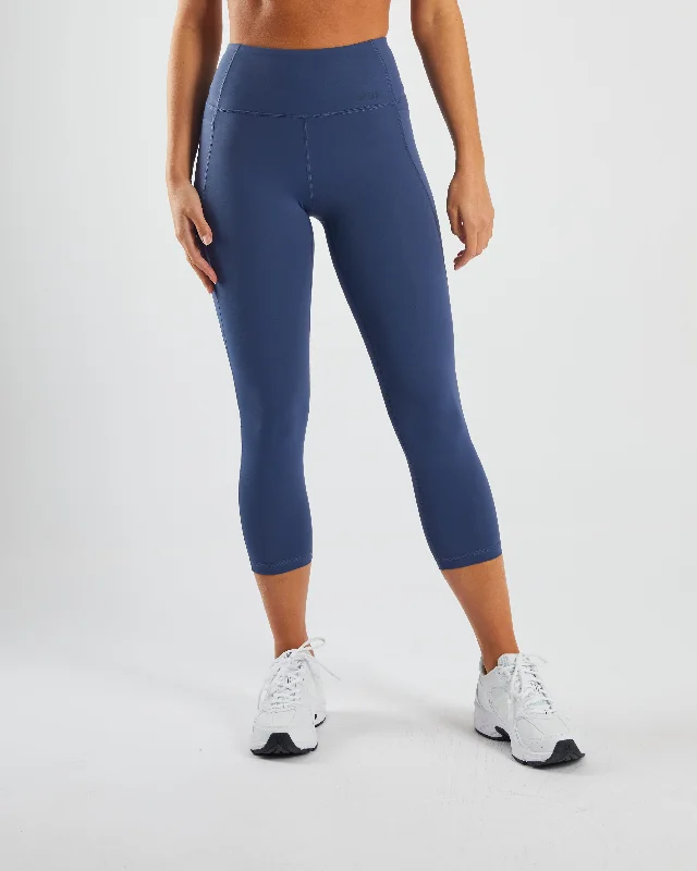 Aline Icon Pant Ocean Blue Athletic Women's High - 