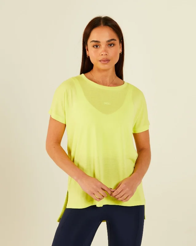 Jade Tee Hi-Light Yellow Dapper Women's 1920S