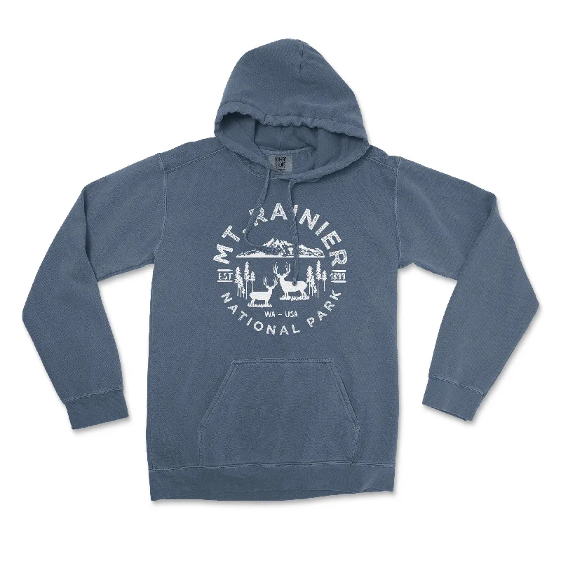 Mt Rainier National Park Comfort Colors Hoodie