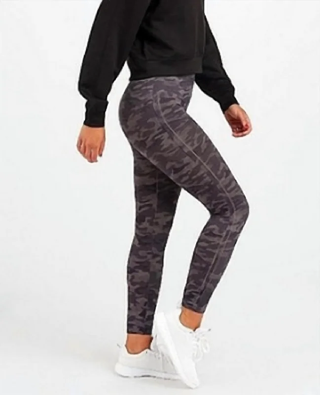 Look At Me Now Leggings In Heather Camo Youthful Women's Anime - inspired