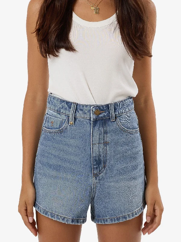 Erica Short - Dark Dust Blue Tough Women's Military - inspired