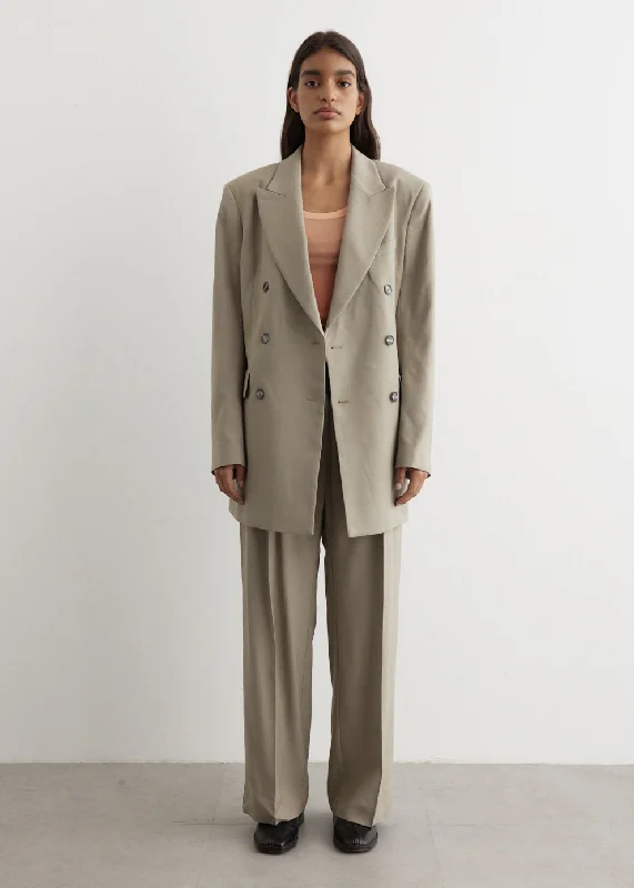 Jayden Herringbone Jacket Trendy Women's Oversized