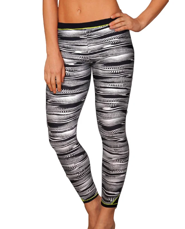 Women's Swim Leggings In Powerline