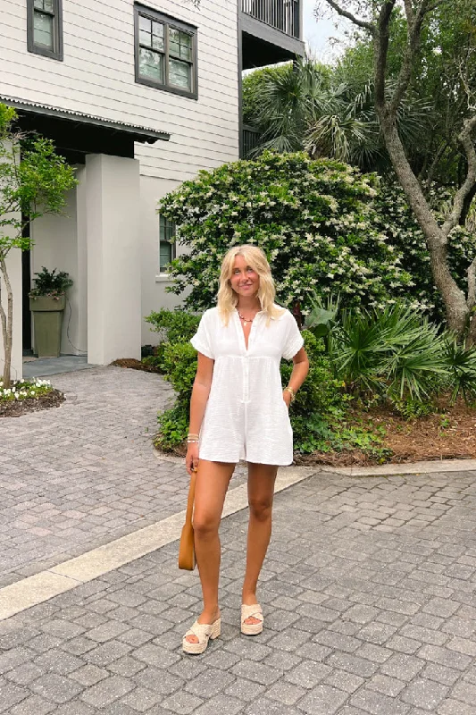 Aaron Romper Cool Women's Distressed
