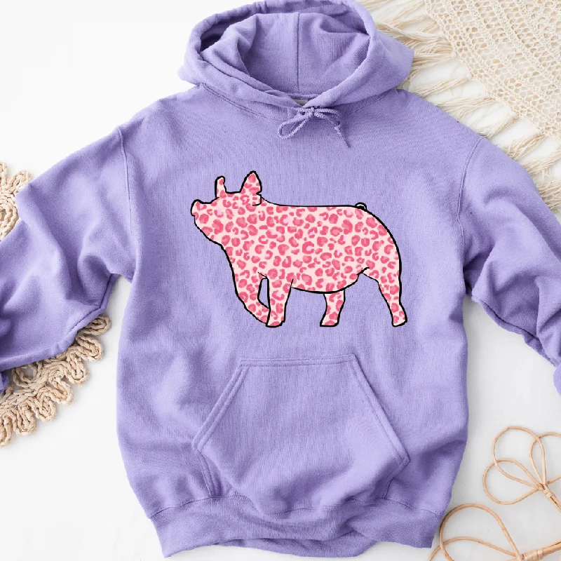 Pink Cheetah Pig Hoodie (S-3XL) Unisex - Multiple Colors! Adventure