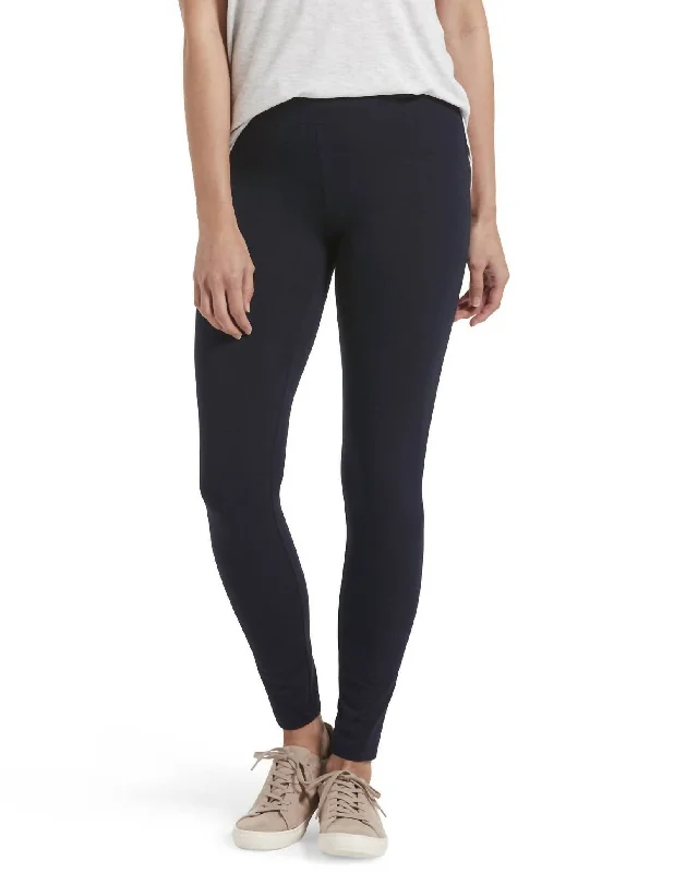Ultra Leggings With Wide Waistband In Navy Traditional Women's 