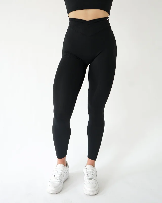 Impact V-Waist Leggings - Black