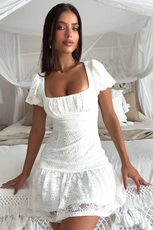 Ledona Dress - White