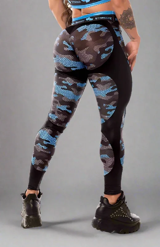 Dyna Brazil Blue Camo Legging