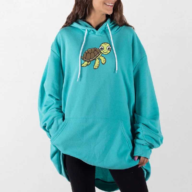 Turtle Giant Hoodie Laid - back Women's Style