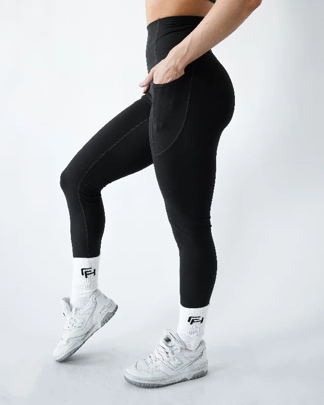 Performance Pocket Leggings - Black 3 Pack