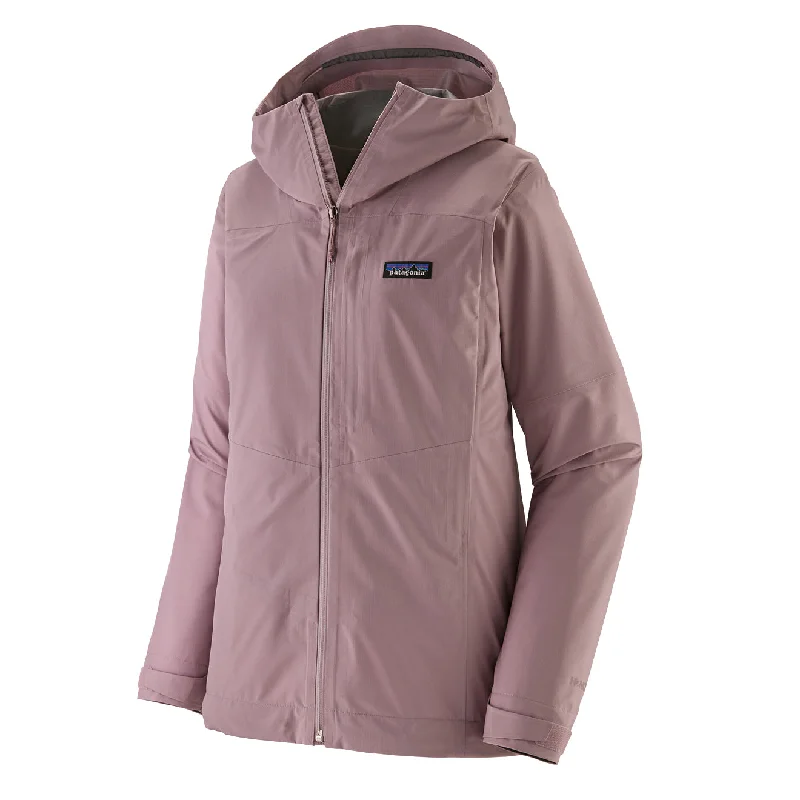 Patagonia Womens Boulder Fork Rain Jacket Stormy Mauve European