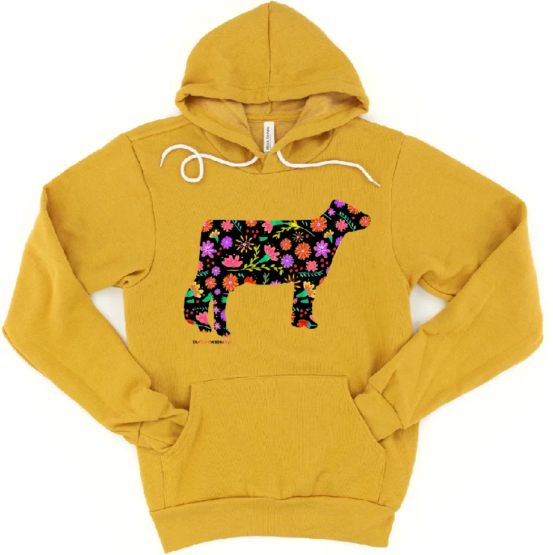 Fiesta Dairy Cow Hoodie (S-3XL) Unisex - Multiple Colors! Sleek Women's Metallic