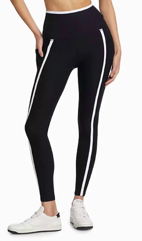 Top Line Midi Legging In Darkest Night Elegant Women's 
