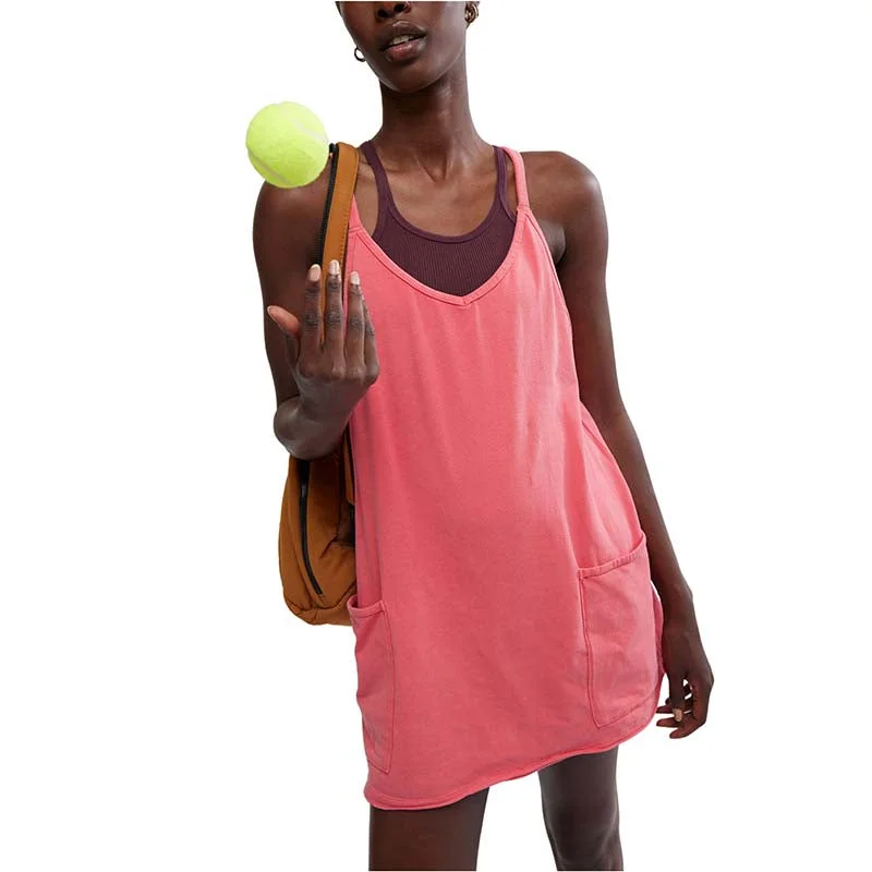 FP Movement Hot Shot Mini Dress in Hibiscus Stylish Women's Tropical 