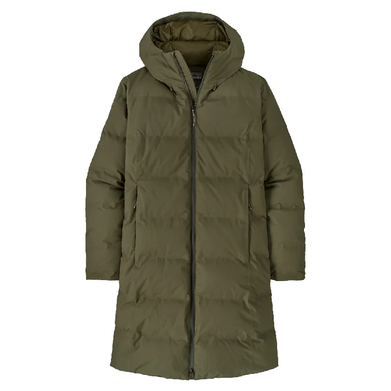 Patagonia Womens Jackson Glacier Parka Basin Green Dynamic Women's High - energy