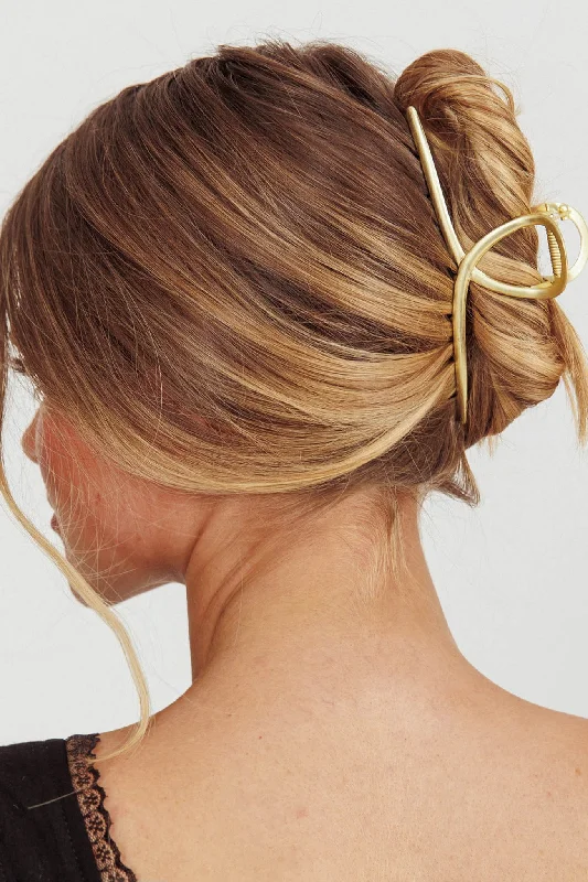 Anouk Claw Clip Gold Women
