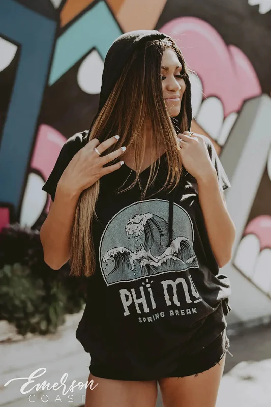 Phi Mu Spring Break Poncho Sophisticated Women's 