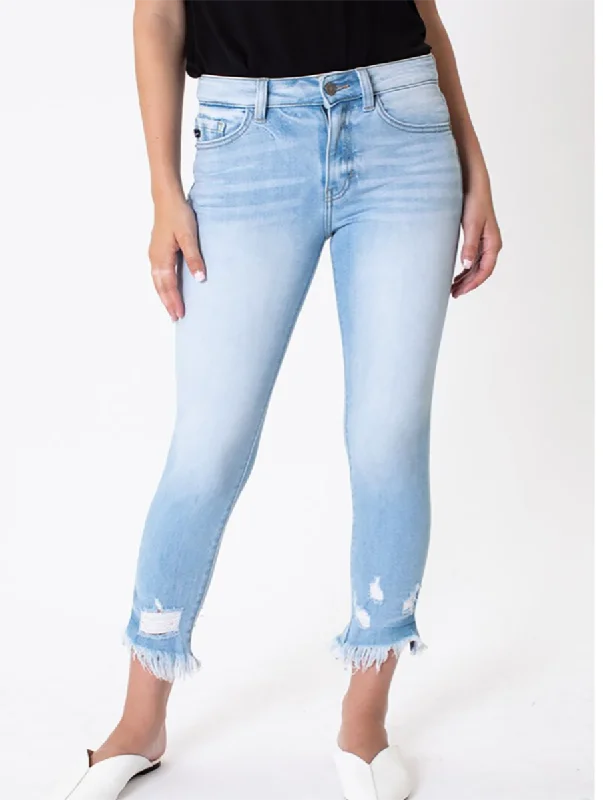 Victoria High Rise Ankle Skinny By KanCan Refined Women's Hand - crafted