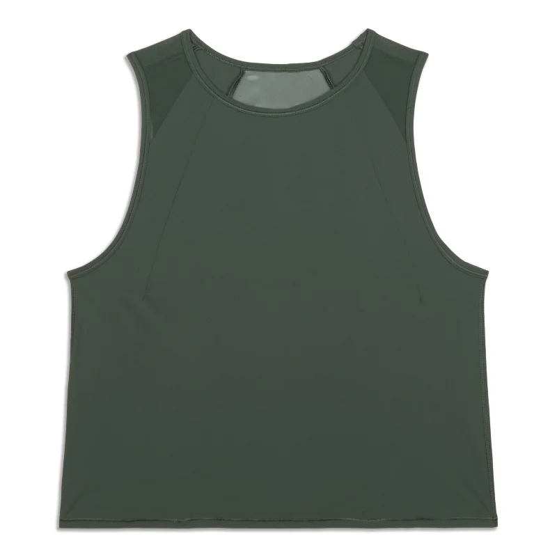 Sculpt Cropped Tank - Resale