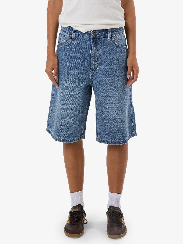 Syd Short - Dark Dust Blue Cozy Women's Winter