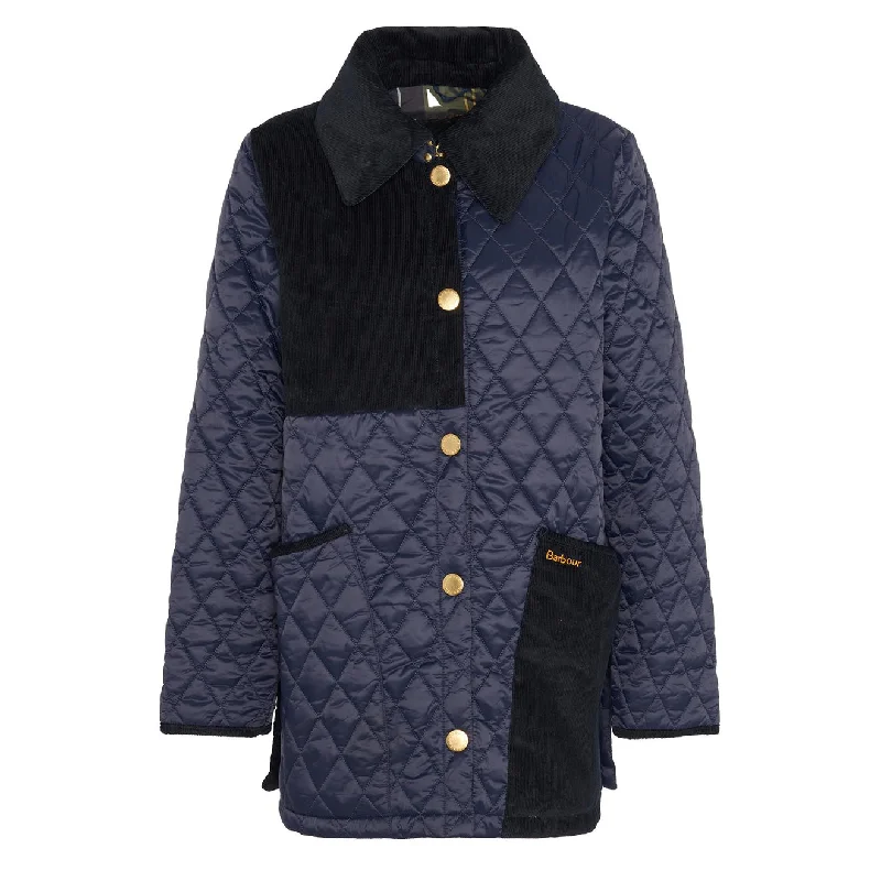 Barbour Womens Reeth Quilt Navy / Classic Athletic Women's High - 