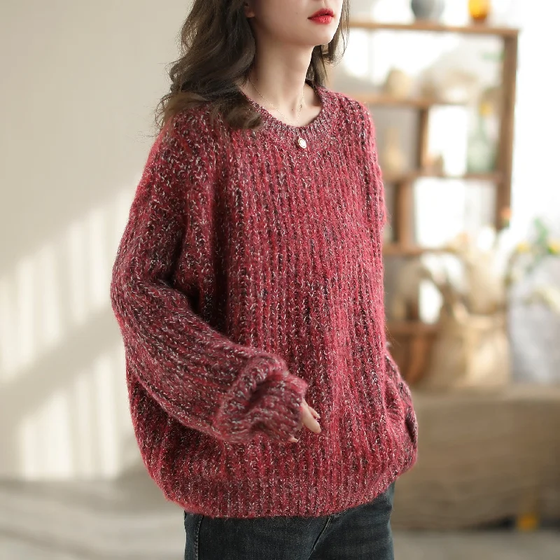 Winter Casual Loose Woolen Knitted Cardigan