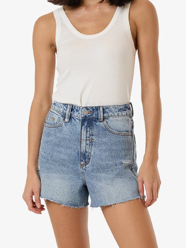 Erica Short - Tempest Blue Thrashed Minimalist Women's Casual