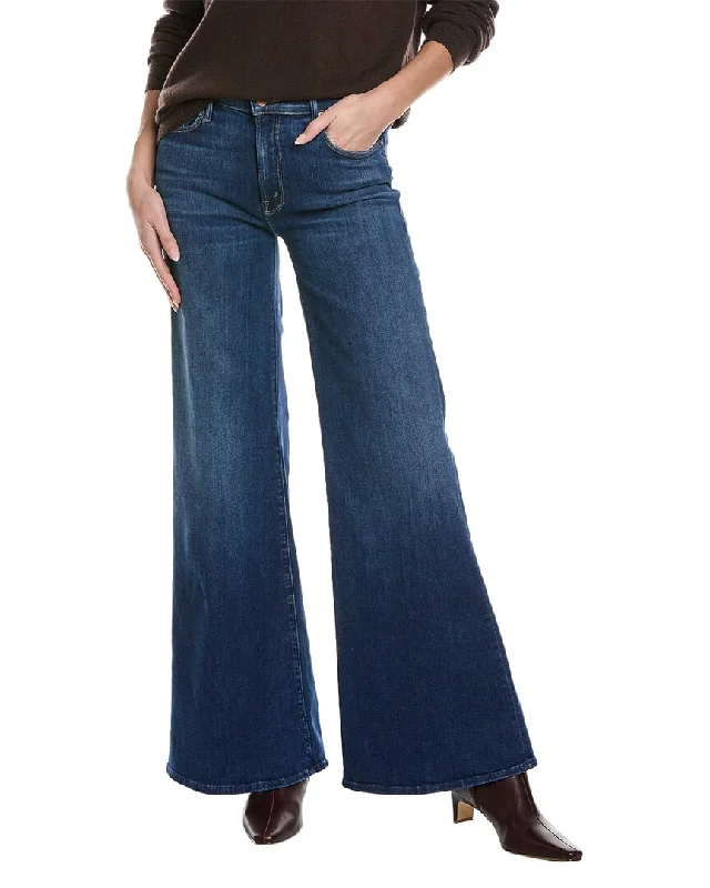 MOTHER The Twister Sneak On Your Left Flare Jean Tough Women's Military - inspired