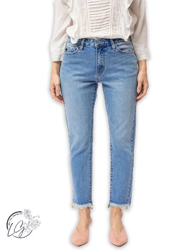Marissa High Rise Classic Skinny By KanCan Classic Women's Pin - striped