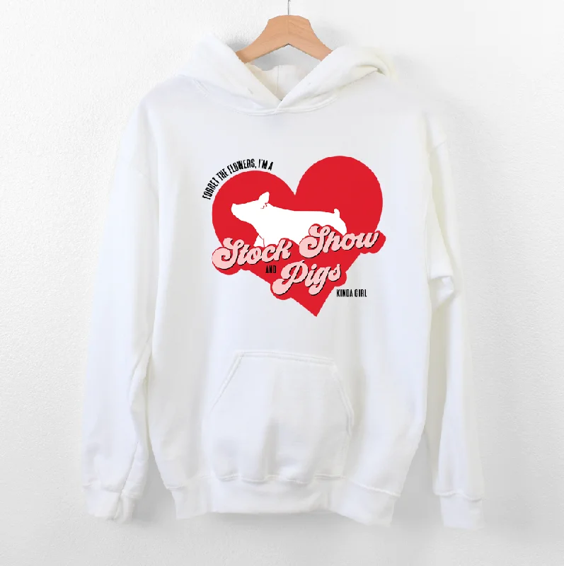 Forget The Flowers PIG Hoodie (S-3XL) Unisex - Multiple Colors! European