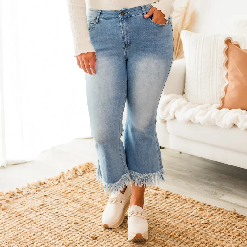Find Your Way Jeans, Medium Wash Country