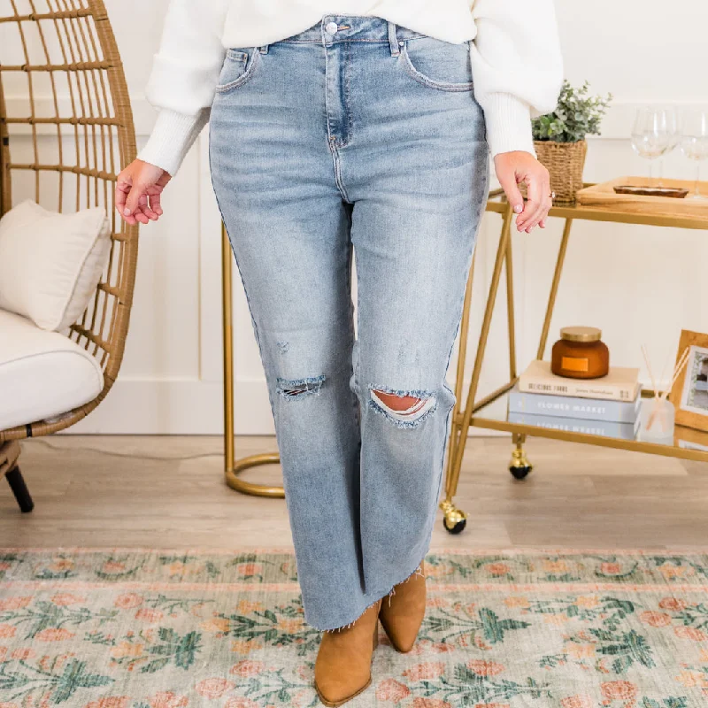 Angel Energy Jeans, Light Wash Hip Women's Retro