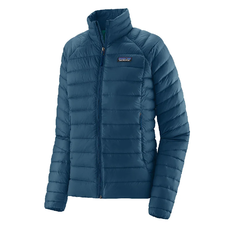 Patagonia Womens Down Sweater Lagom Blue Elegant Women's Formal 
