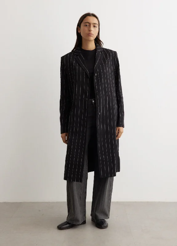 Long Coat Stylish Women's Neon