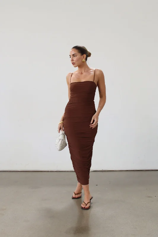 Hazel Midi Dress by AFRM Elegant Women's 